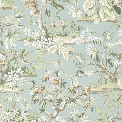 Anna French Elwood Wallpaper in Robins Egg